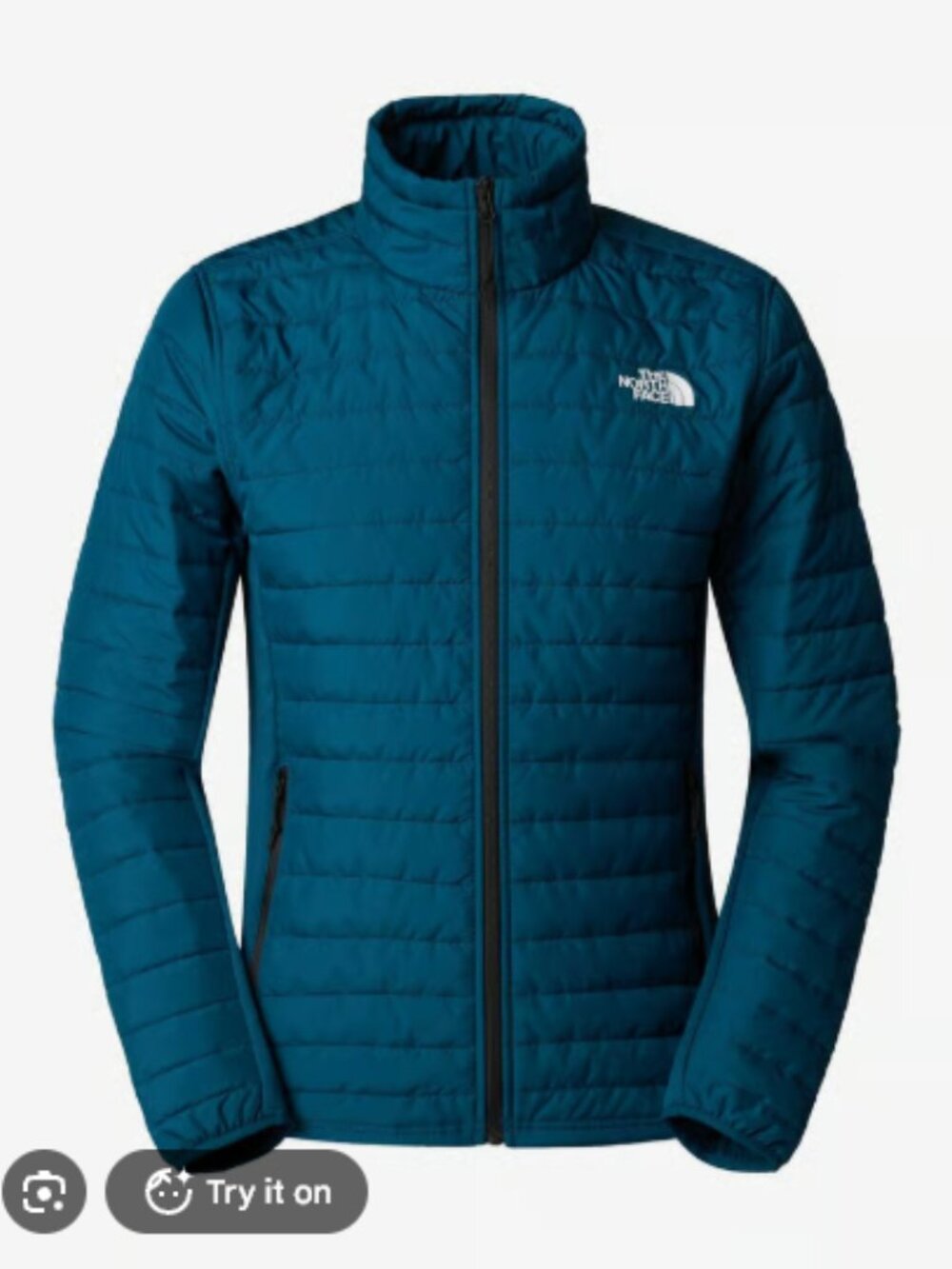 The North Face Men's Long Sleeve Canyonlands Hybrid Jacket Midnight Blue